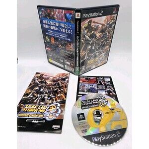 Super Robot Taisen Original Genretaions PS2 Japanese CIB -US SELLER